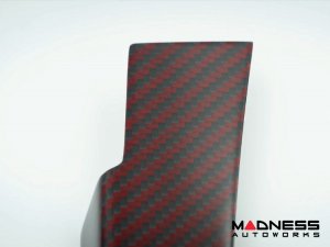 Alfa Romeo Stelvio Complete Interior Trim Kit - Red Carbon Fiber 